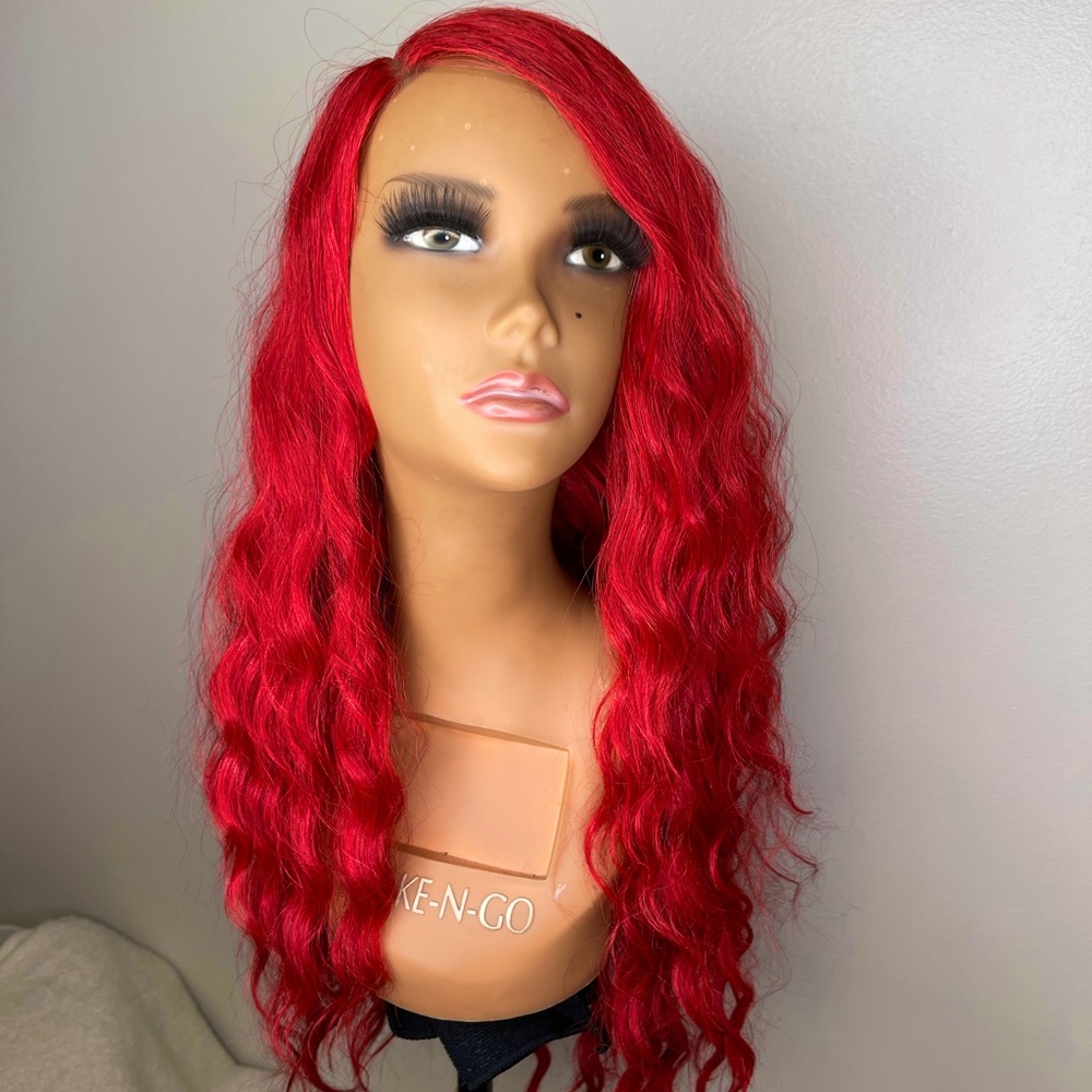 BOLD Red Lace Front Wig